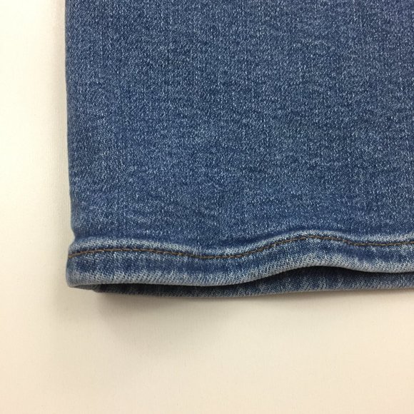 MADEWELL Medium/Light Wash 5 Pocket Logo Hardware Cali Demi Boot Jeans - Picture 13 of 15